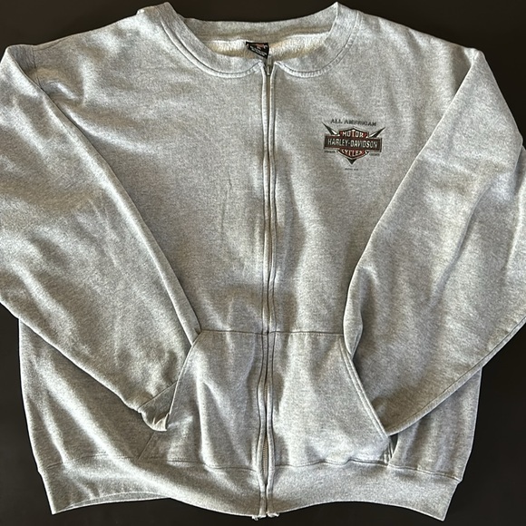 House of Harley Davidson motorcycles, Anchorage, Alaska, sweatshirt jacket - Picture 3 of 7